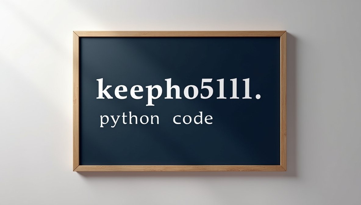 keepho5ll python code