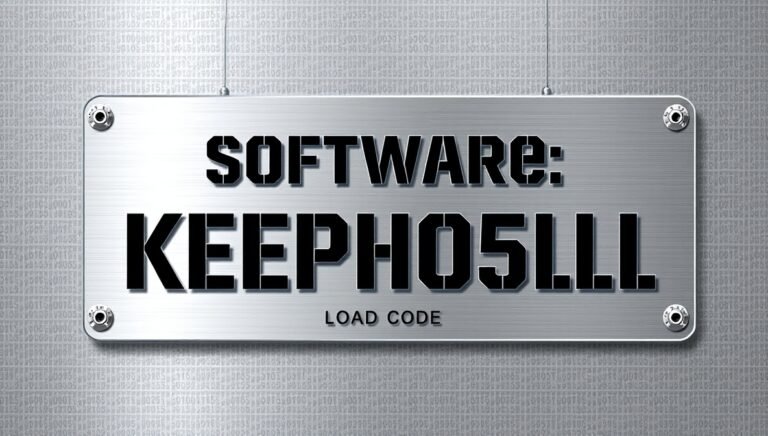 software keepho5ll loading code