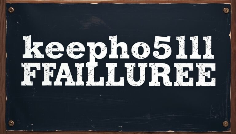keepho5ll failure
