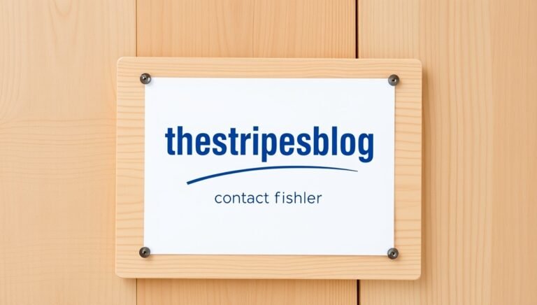 thestripesblog contact fisher
