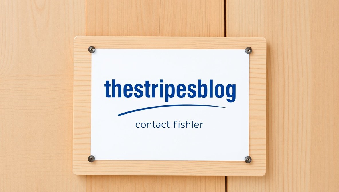 thestripesblog contact fisher
