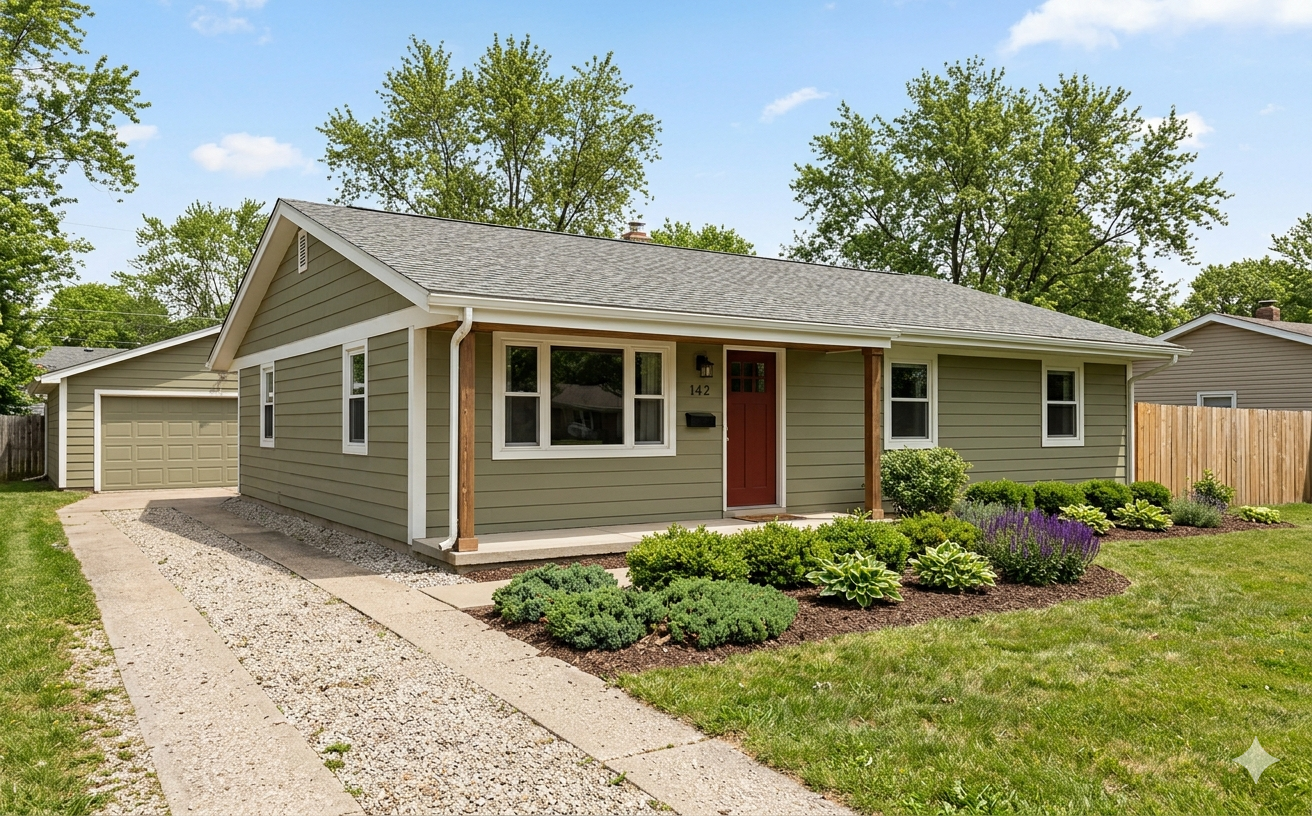 Small Ranch House Exterior Colors